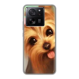 Чехол (ТПУ) Милые собачки для Xiaomi 13T (Йоршенский терьер)
