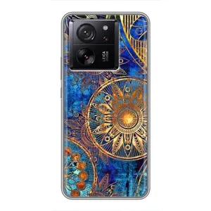 Чохли з сенсом на Xiaomi 13T (Золоті узори)
