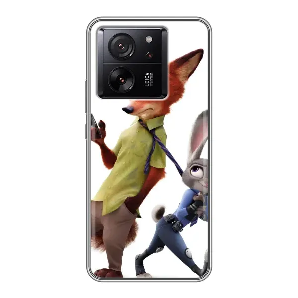Чехол с рисунком «Зверополис герои» для Xiaomi 13T