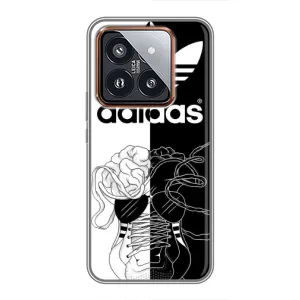 Чехол в стиле "Адидас" для Сяоми 14 Про (Adidas шнурки)