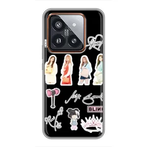 Чохли з картинкою для Xiaomi 14 Pro (Арт блекпінг)
