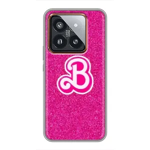 Силиконовый Чехол Барби Фильм на Xiaomi 14 Pro (B-barbie)