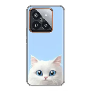 Чохол на тематику: Коти для Xiaomi 14 Pro (Білий кіт)
