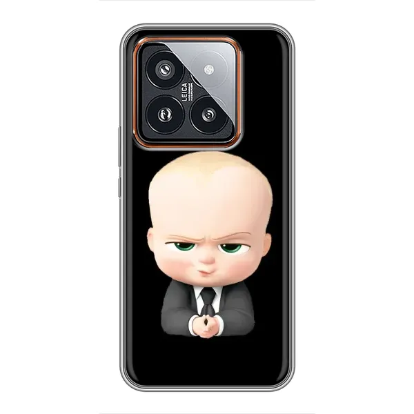 Чехол с рисунком «Бос» для Xiaomi 14 Pro