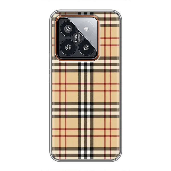 Чехол с рисунком «Burberry стиль» для Xiaomi 14 Pro Чехол с рисунком «Burberry стиль» для Xiaomi 14 Pro