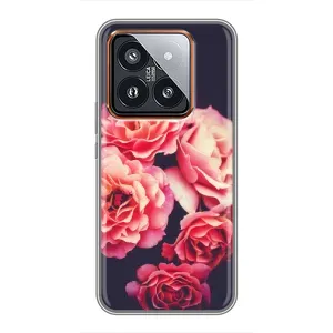 Чехлы с тематикой "ЦВЕТЫ" на Xiaomi 14 Pro (Бутоны)