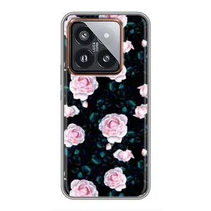 Чехлы с принтом Розочки для Xiaomi 14 Pro (Чайные розы)