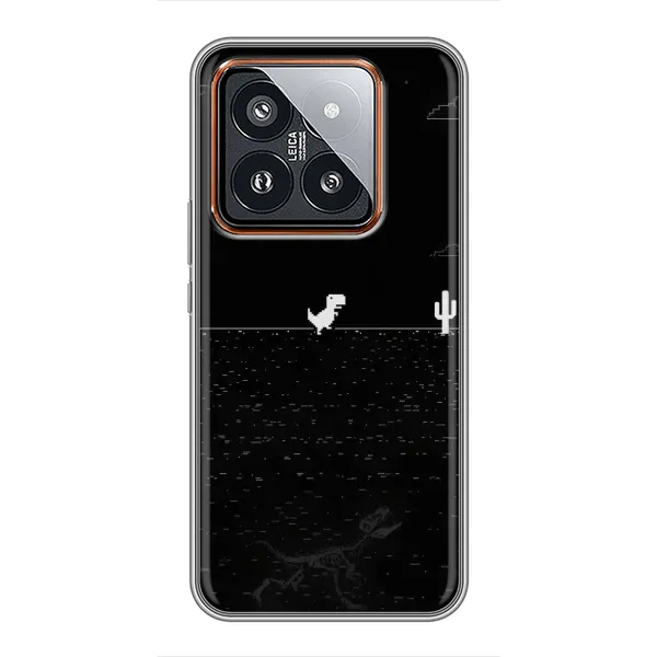 Чехол с рисунком «Динозаврик» для Xiaomi 14 Pro Чехол с рисунком «Динозаврик» для Xiaomi 14 Pro