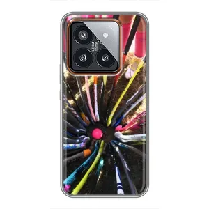 Чохли з прінтом Спортивна тематика для Xiaomi 14 Pro (Флорбол)