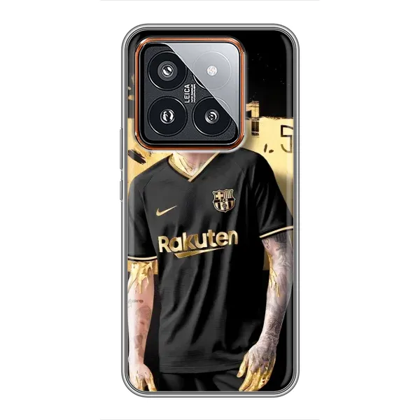 Чехол с рисунком «Gold Neymar» для Xiaomi 14 Pro Чехол с рисунком «Gold Neymar» для Xiaomi 14 Pro