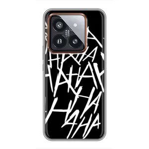 Чехлы с картинкой Джокера на Xiaomi 14 Pro (Хахаха)
