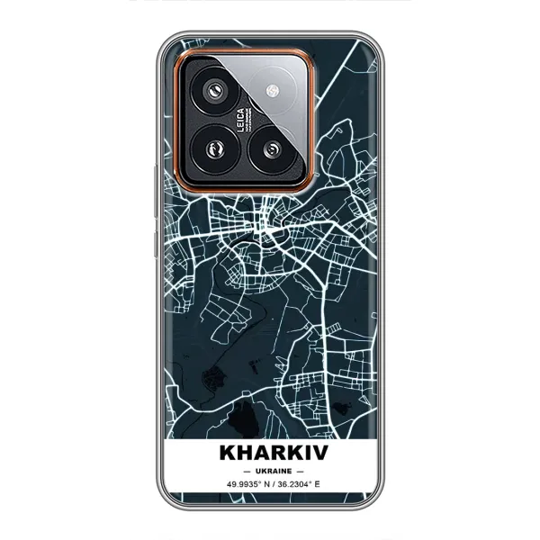Чохол з малюнком «Харків» для Xiaomi 14 Pro Чохол з малюнком «Харків» для Xiaomi 14 Pro