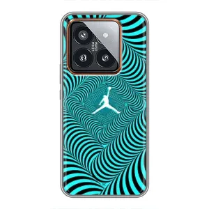 Силиконовый Чехол Nike Air Jordan на Сяоми 14 Про (Jordan)