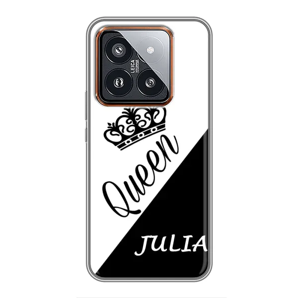 Чехол с рисунком «JULIA» для Xiaomi 14 Pro
