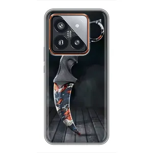Чохол КІБЕРСПОРТ для Xiaomi 14 Pro (Кинжал КС ГО)