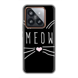 Бампер з зображенням Котиків для Сяомі 14 Про (КОТИК MEOW)