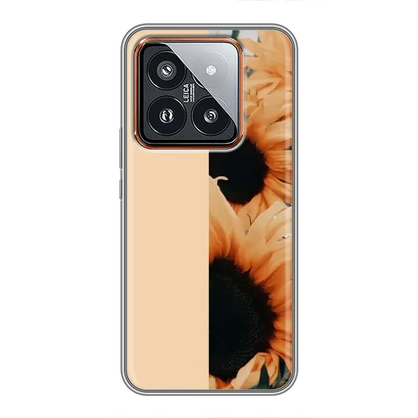 Чехол с рисунком «Красивые подсолнухи» для Xiaomi 14 Pro Чехол с рисунком «Красивые подсолнухи» для Xiaomi 14 Pro