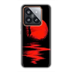 Летний Чехол на Xiaomi 14 Pro (Красный Закат)