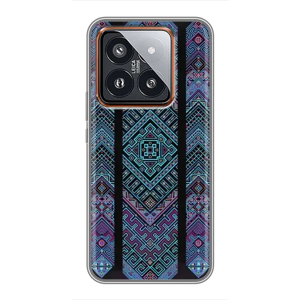 Чехол с рисунком «Крутой орнамент» для Xiaomi 14 Pro Чехол с рисунком «Крутой орнамент» для Xiaomi 14 Pro