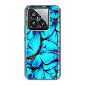Силіконовий бампер з картинкою звірів для Xiaomi 14 Pro (Крила метеликів)