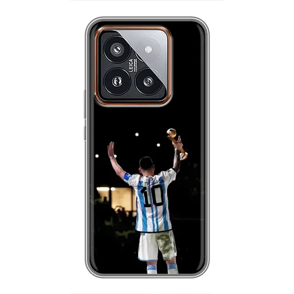 Чехол с рисунком «Лео Чемпион» для Xiaomi 14 Pro
