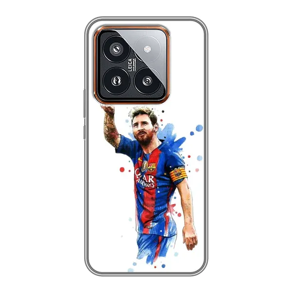 Чехол с рисунком «Leo Messi» для Xiaomi 14 Pro