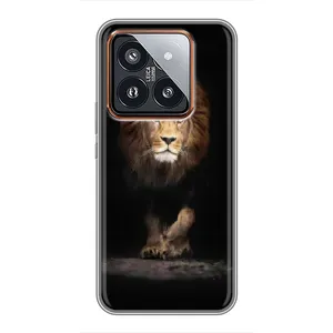 Чехол с картинкой на Xiaomi 14 Pro (Красивый Лев)