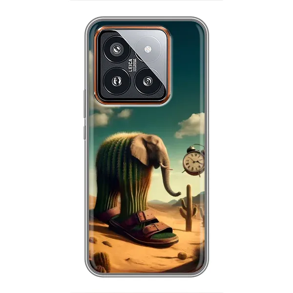 Чехол с рисунком «Лирили ларила» для Xiaomi 14 Pro Чехол с рисунком «Лирили ларила» для Xiaomi 14 Pro