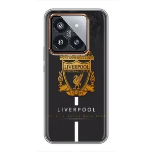 Силиконовые Чехлы принт Футбол на Xiaomi 14 Pro (Liverpool)