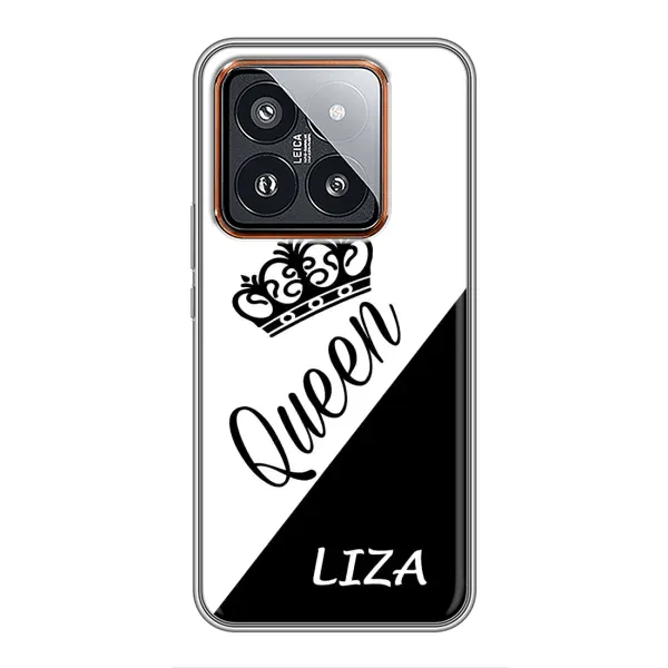 Чехол с рисунком «LIZA» для Xiaomi 14 Pro