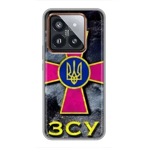 ЗСУ Чехлы (TPU) для Xiaomi 14 Pro (Лого ЗСУ)