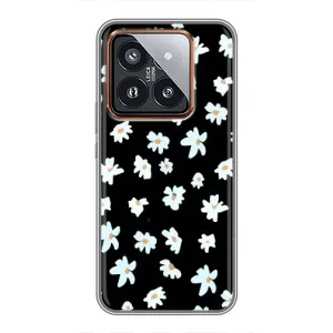 Чехол с ромашками на Xiaomi 14 Pro (Маленькие ромашки)