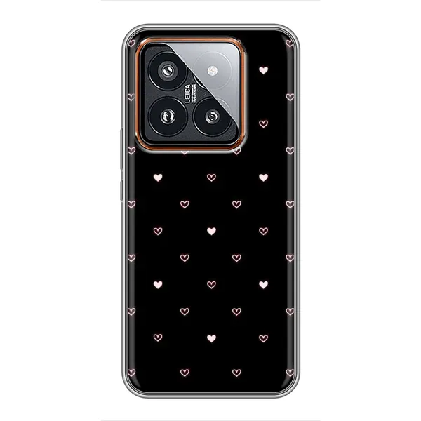 Чехол с рисунком «Маленькие сердечки» для Xiaomi 14 Pro Чехол с рисунком «Маленькие сердечки» для Xiaomi 14 Pro