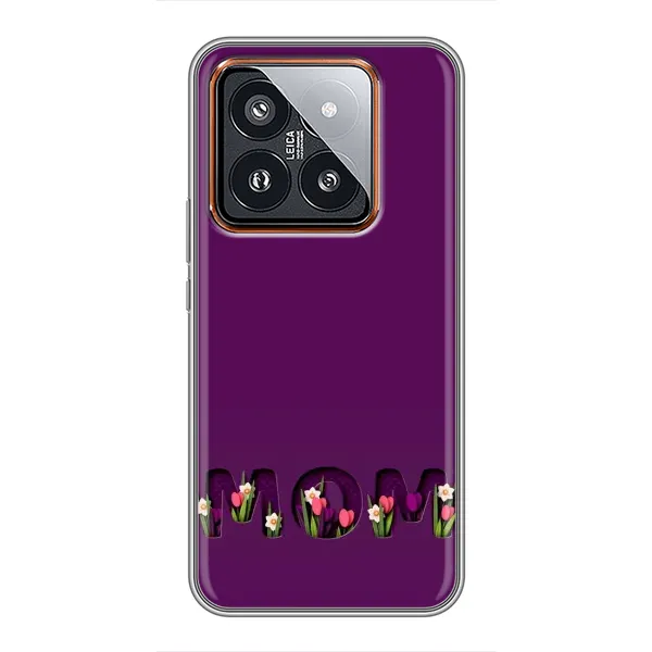 Чехол с рисунком «Мама с цветами» для Xiaomi 14 Pro Чехол с рисунком «Мама с цветами» для Xiaomi 14 Pro