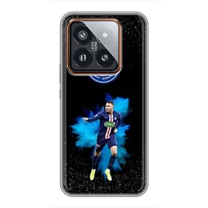 Чехол (TPU) с Футболистом на Xiaomi 14 Pro (Мбаппе ПСЖ)