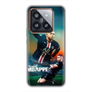 Чехол (TPU) с Футболистом на Xiaomi 14 Pro