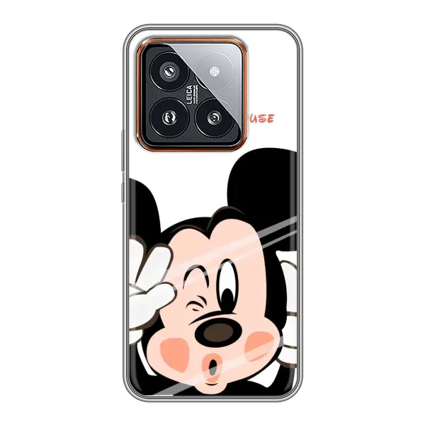 Чехол с рисунком «Mickey Mouse» для Xiaomi 14 Pro Чехол с рисунком «Mickey Mouse» для Xiaomi 14 Pro