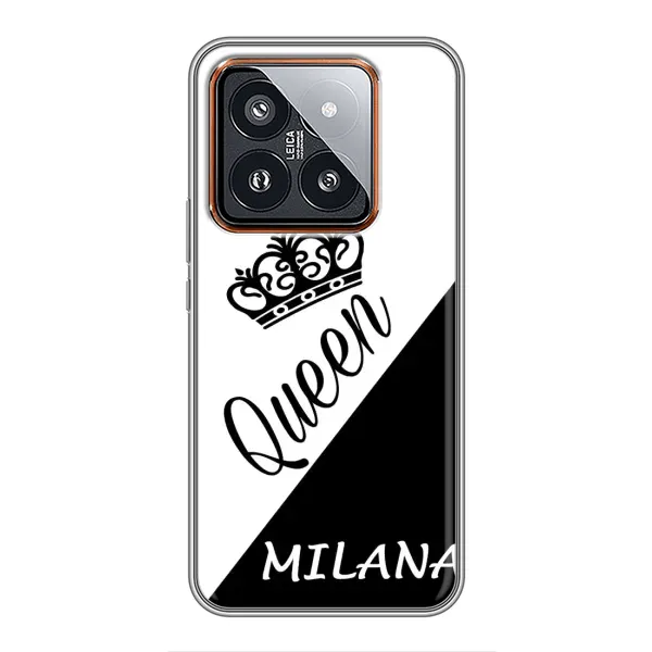 Чехол с рисунком «MILANA» для Xiaomi 14 Pro