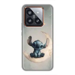 Чехол с рисунком Стич для Xiaomi 14 Pro (Милый Стич)