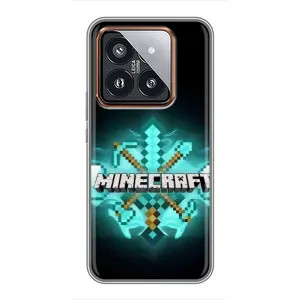 Чохол майнкрафт для Xiaomi 14 Pro (MineCraft 2)