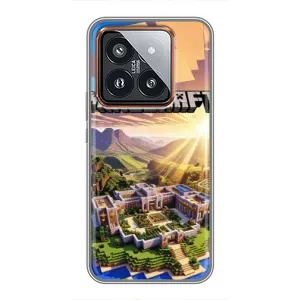 Чохол майнкрафт для Xiaomi 14 Pro (MINECRAFT)