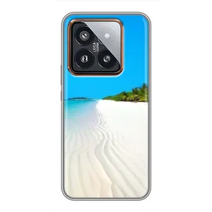 Летний Чехол на Xiaomi 14 Pro (Море песок)