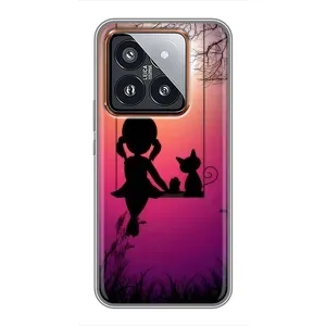 Дівчачий Чохол для Xiaomi 14 Pro (На гойдалці)