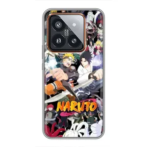 Купить Чехлы на телефон с принтом Anime для Xiaomi 14 Pro (Наруто постер)