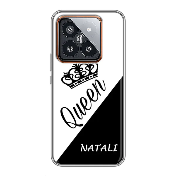 Чехол с рисунком «NATALI» для Xiaomi 14 Pro