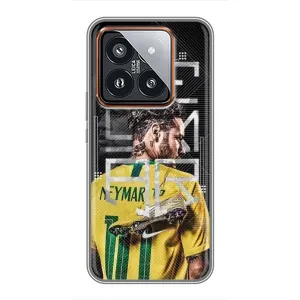 Силиконовый Чехол Xiaomi 14 Pro (Neymar 10)