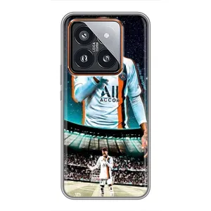 Силиконовый Чехол Xiaomi 14 Pro (Неймар ПСЖ)