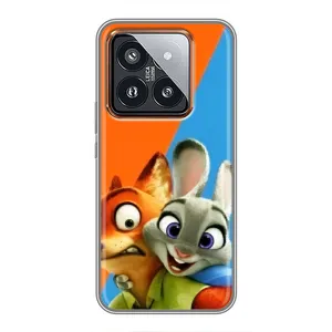 Чохли ЗООТРОПОЛІС для Xiaomi 14 Pro (Нік і Хопс)