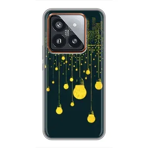 Силіконові Чохли Коханій людині для Xiaomi 14 Pro (Нічне місто)