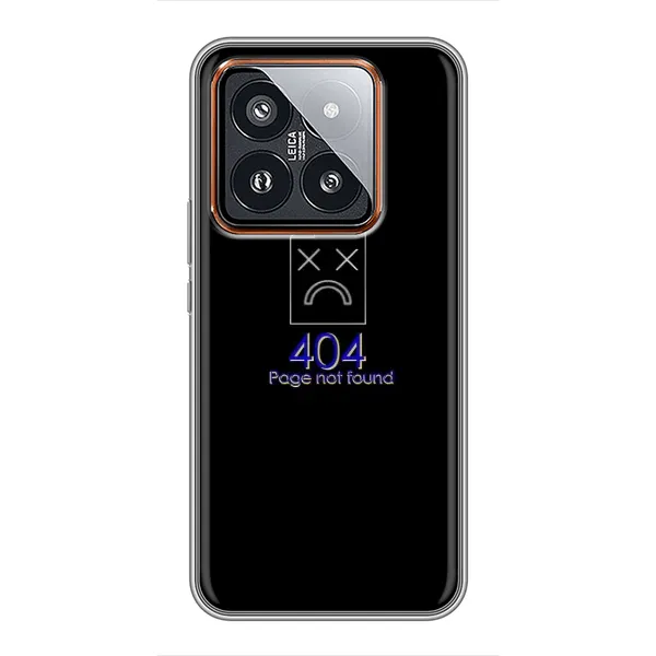 Чехол с рисунком «Ошибка 404» для Xiaomi 14 Pro Чехол с рисунком «Ошибка 404» для Xiaomi 14 Pro